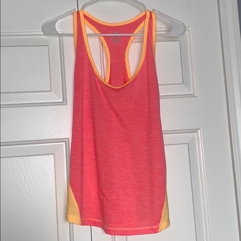 coral Active tank top